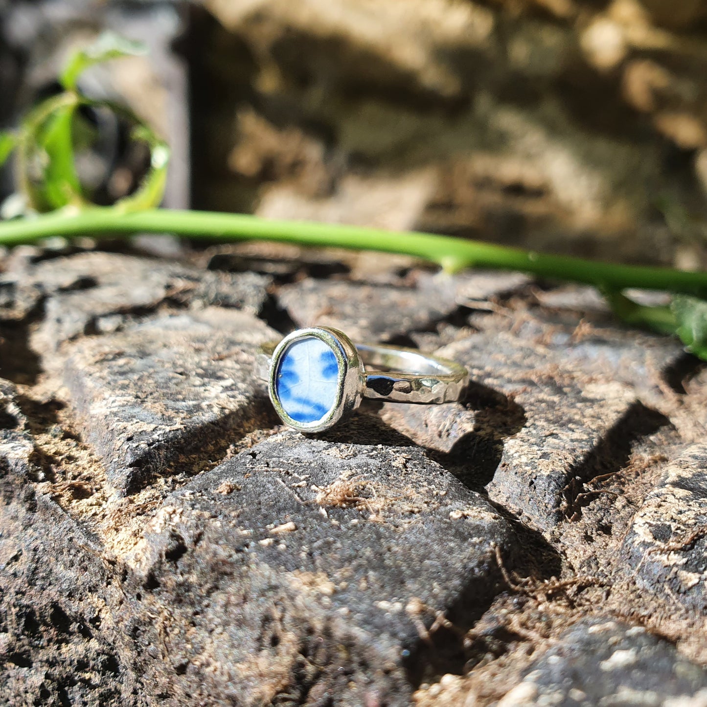Unique Pottery Ring no.1