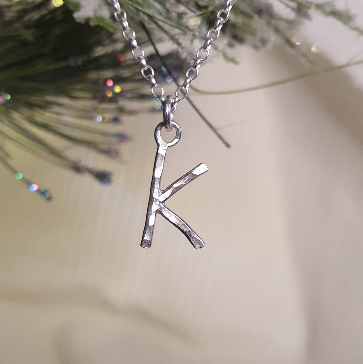 Letter necklace