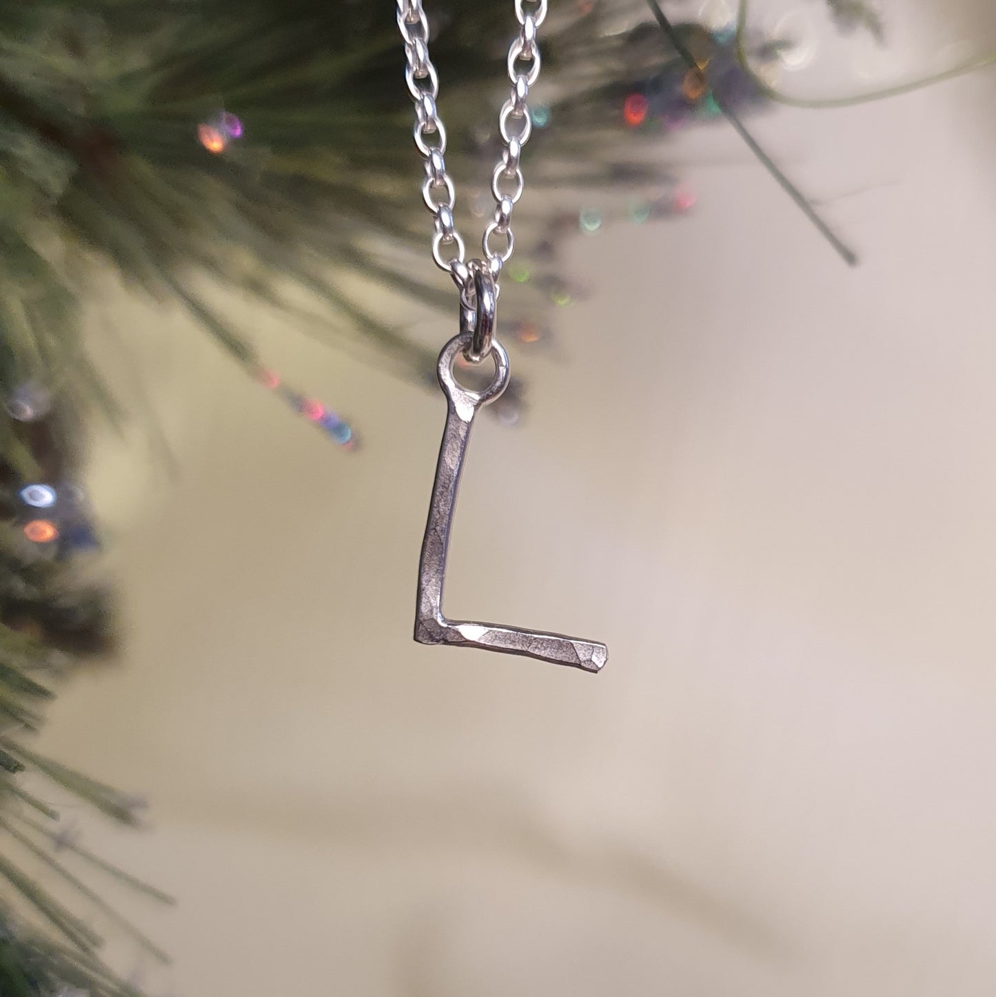Letter necklace
