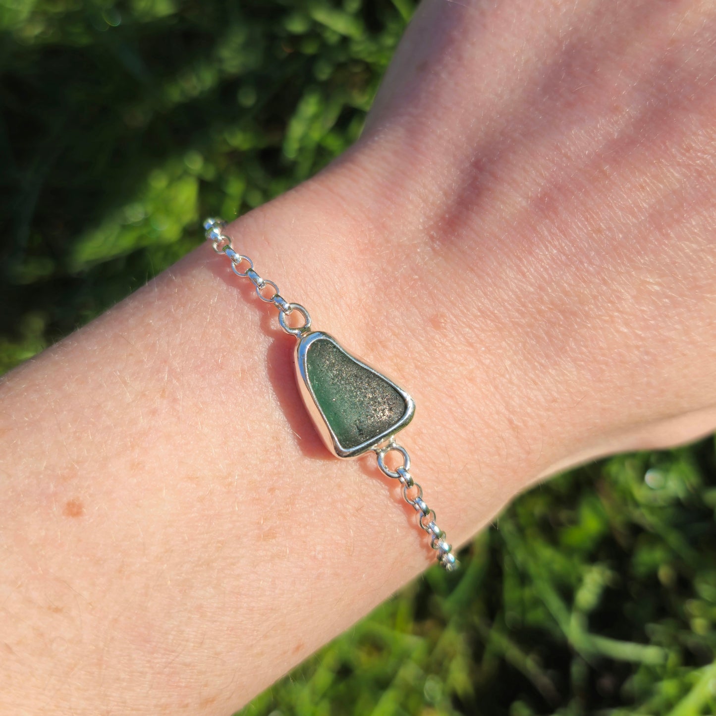 Sea glass Bracelet - Isles of Scilly