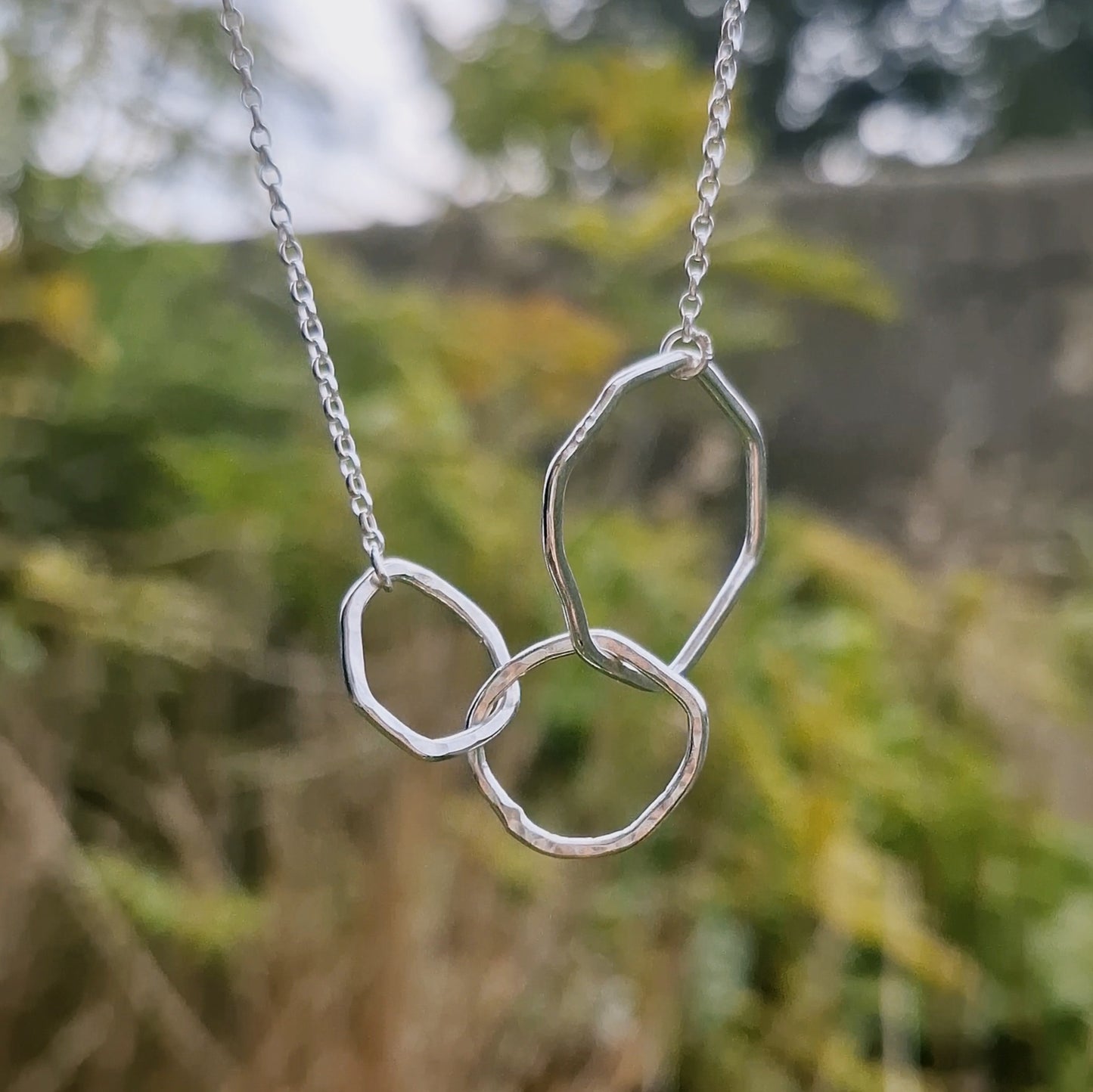 Ripple Trio Necklace