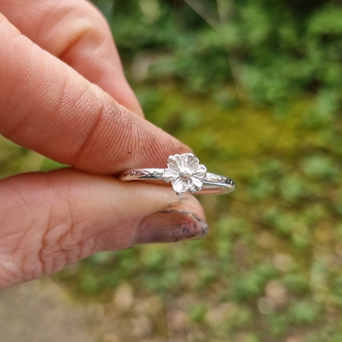 Flower Stacking Ring