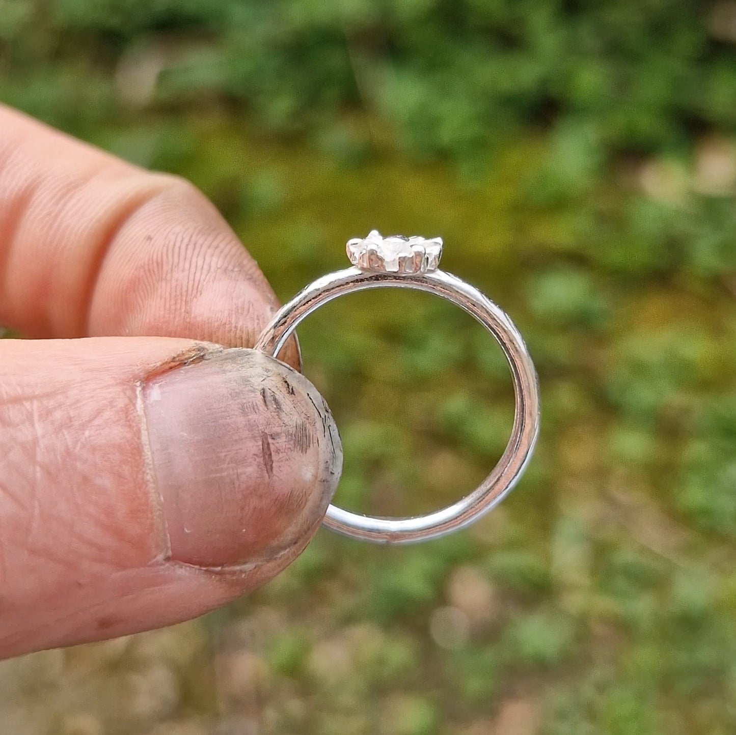 Flower Stacking Ring