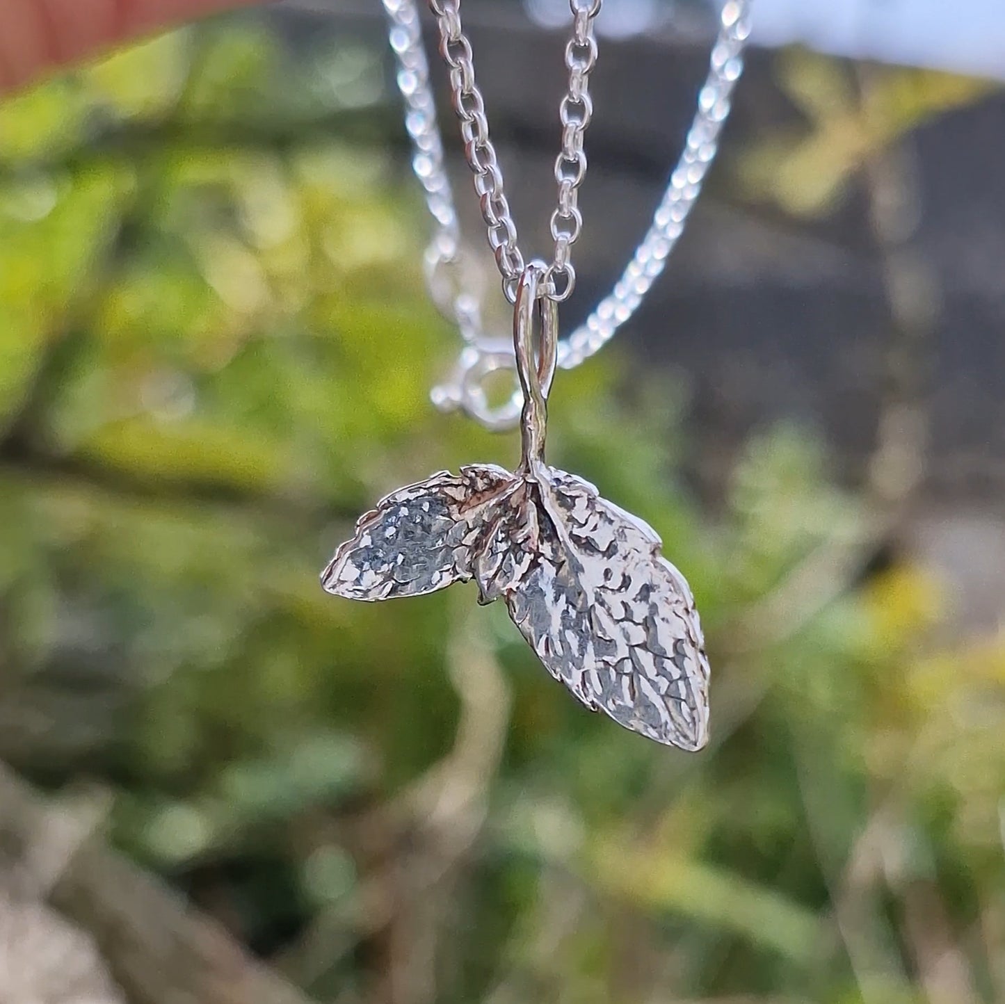 Lacock Leaf Imprint 7 ~ charm only