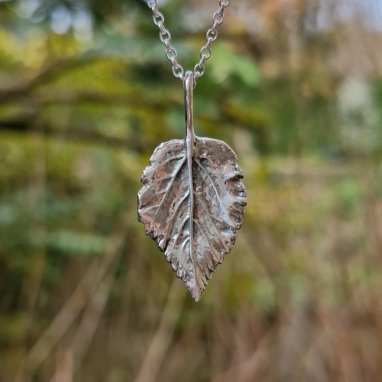 Lacock Leaf Imprint 10 ~ charm only