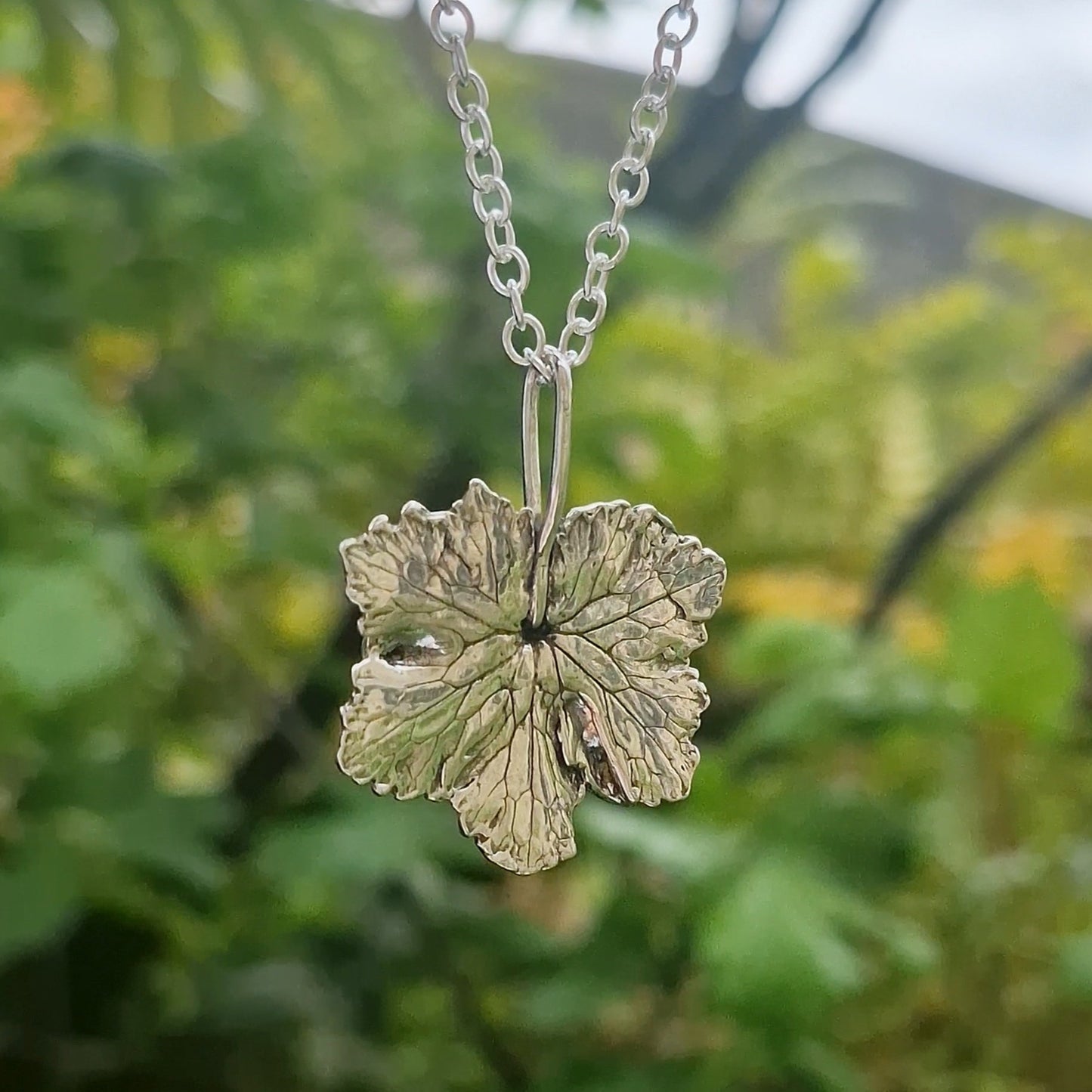 Lacock Leaf Imprint 1 ~ charm only