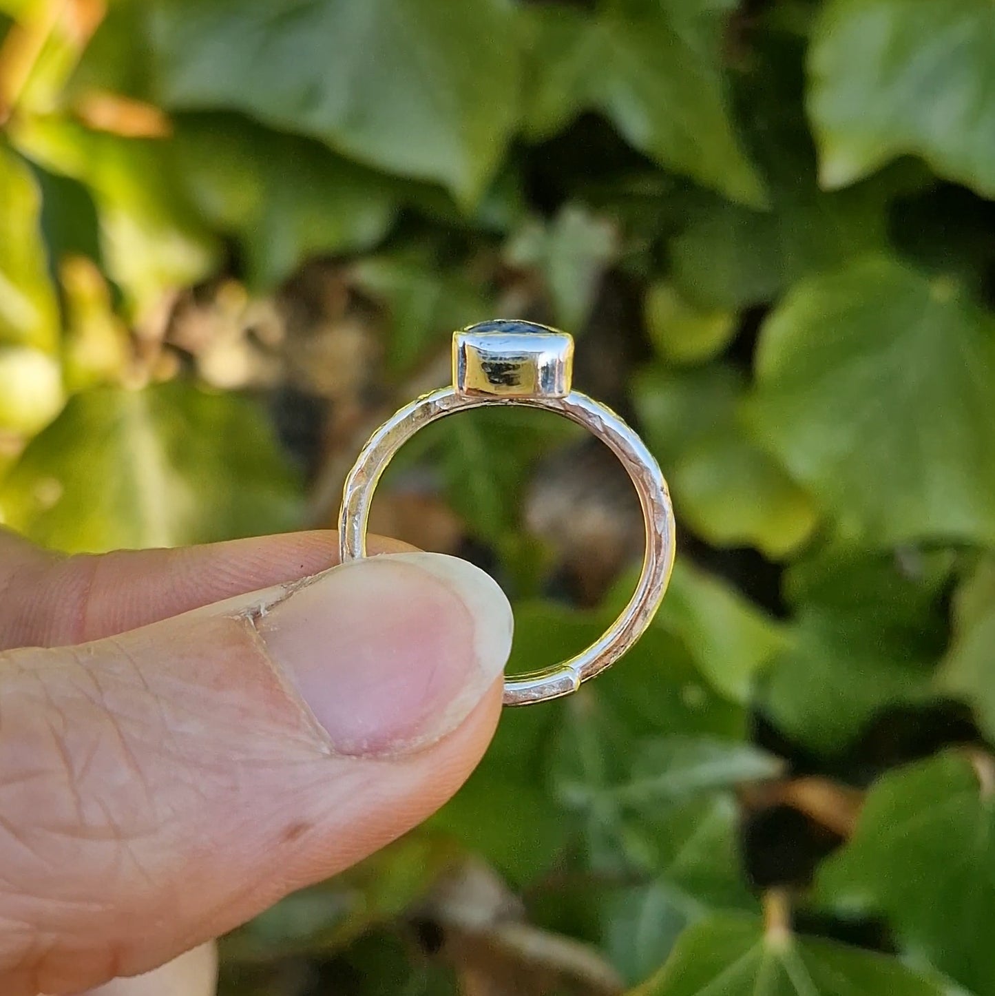 Unique Pottery Ring
