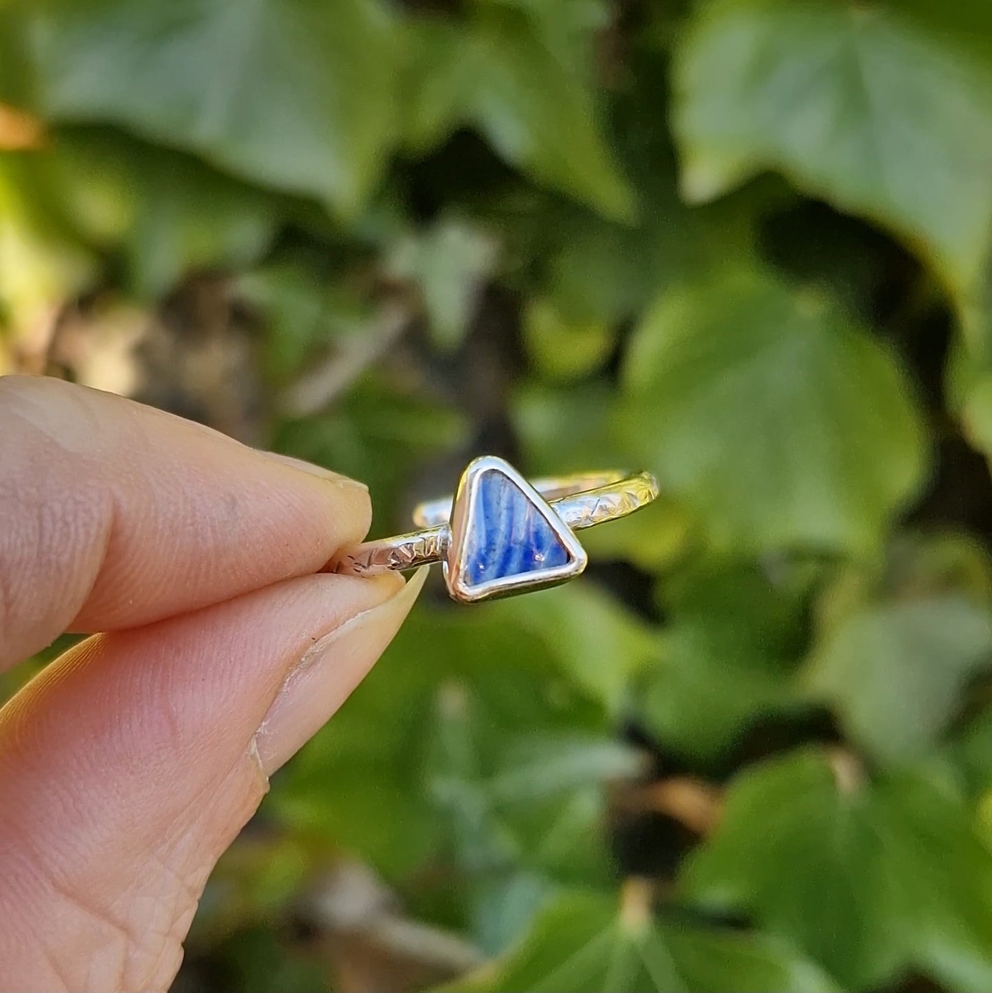 Unique Pottery Ring