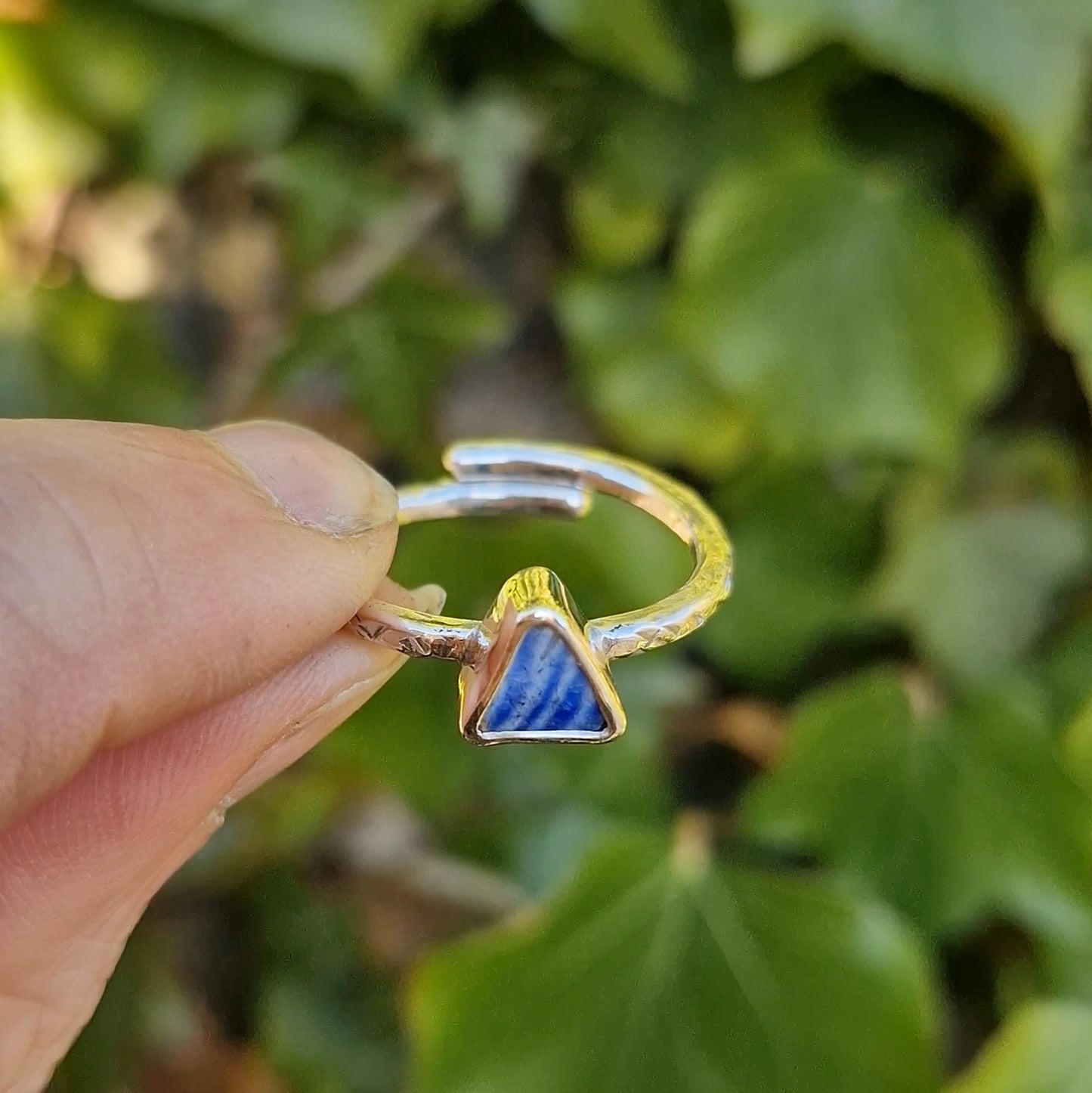 Unique Pottery Ring
