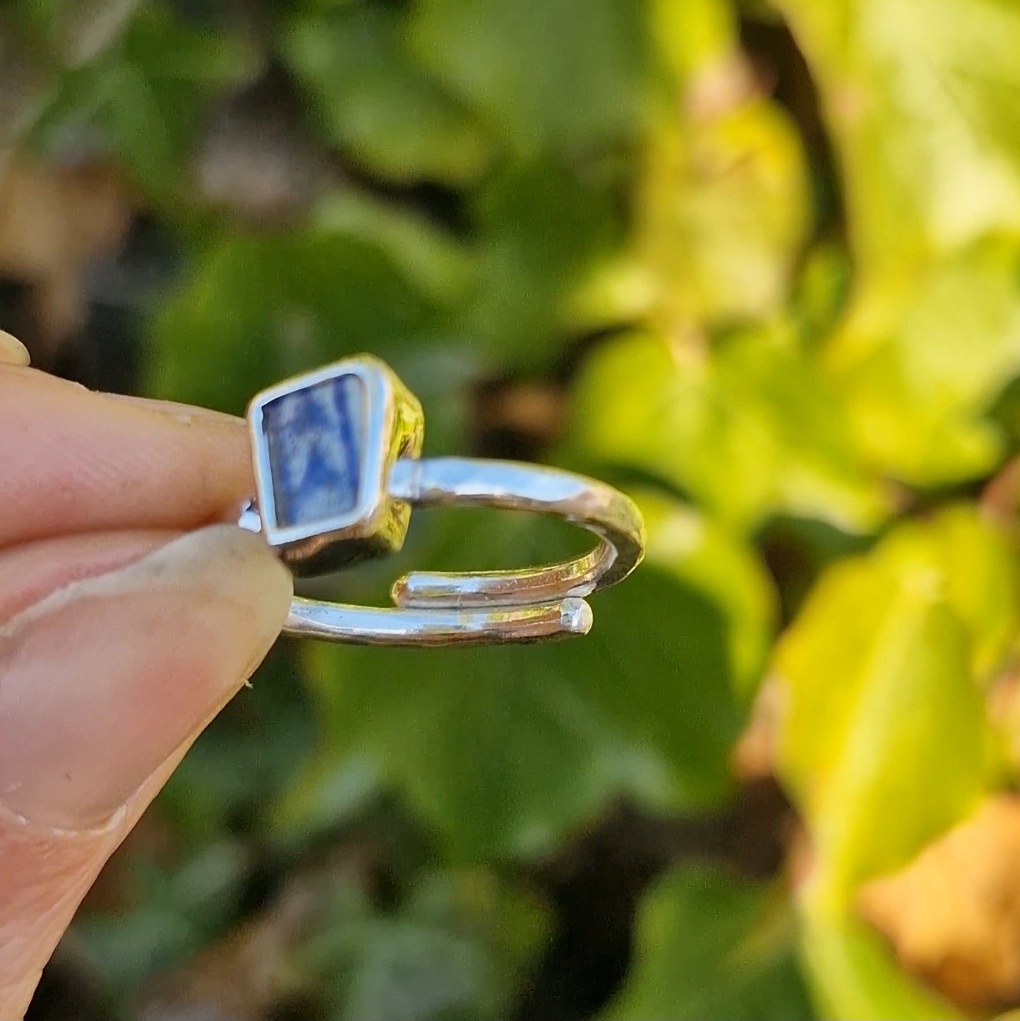 Unique Pottery Ring