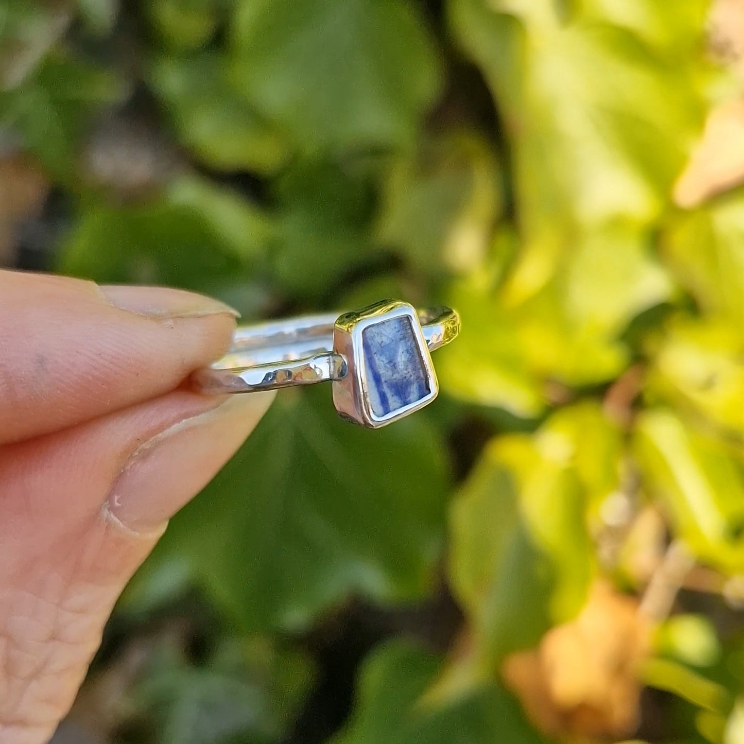 Unique Pottery Ring