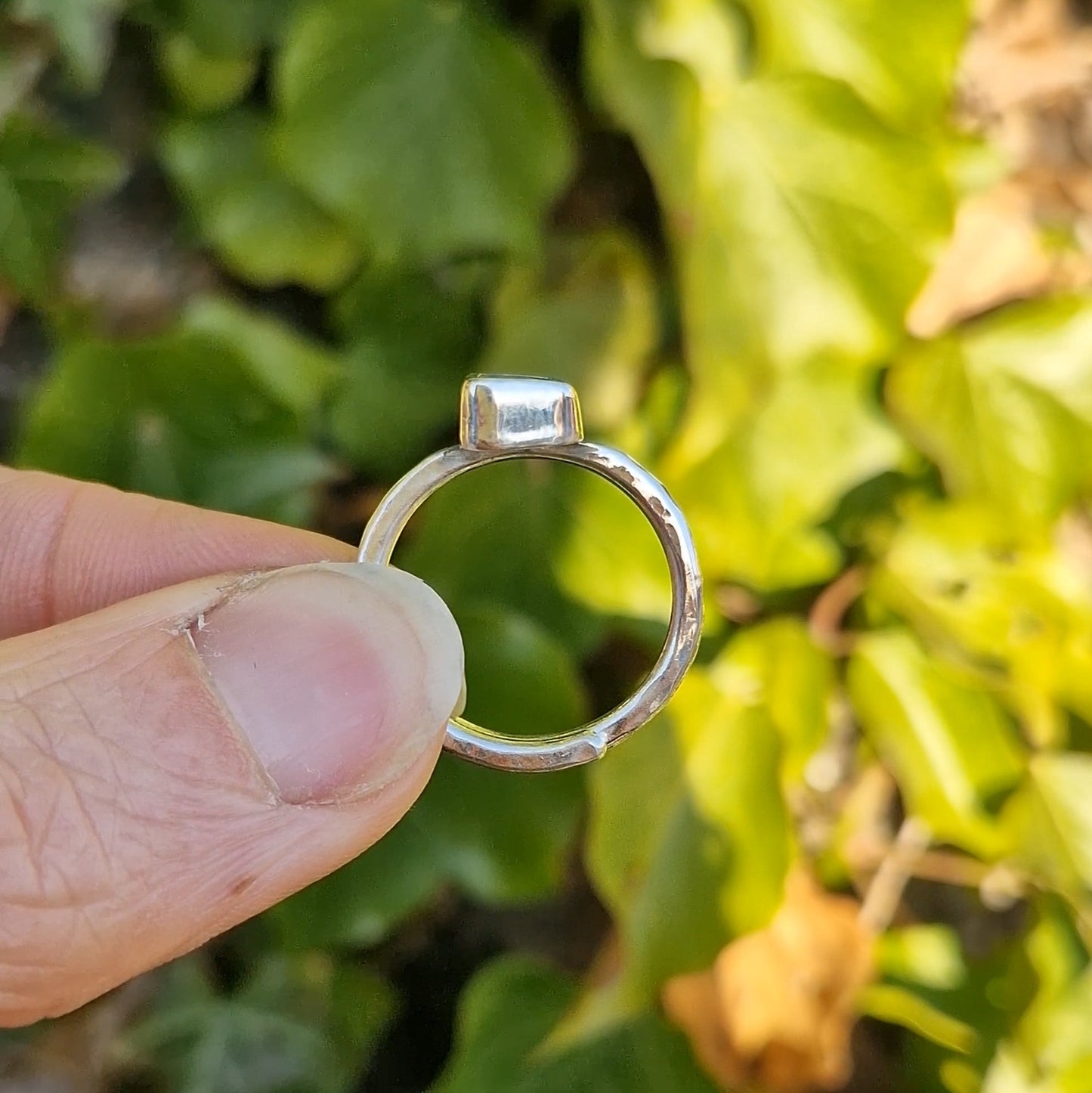 Unique Pottery Ring