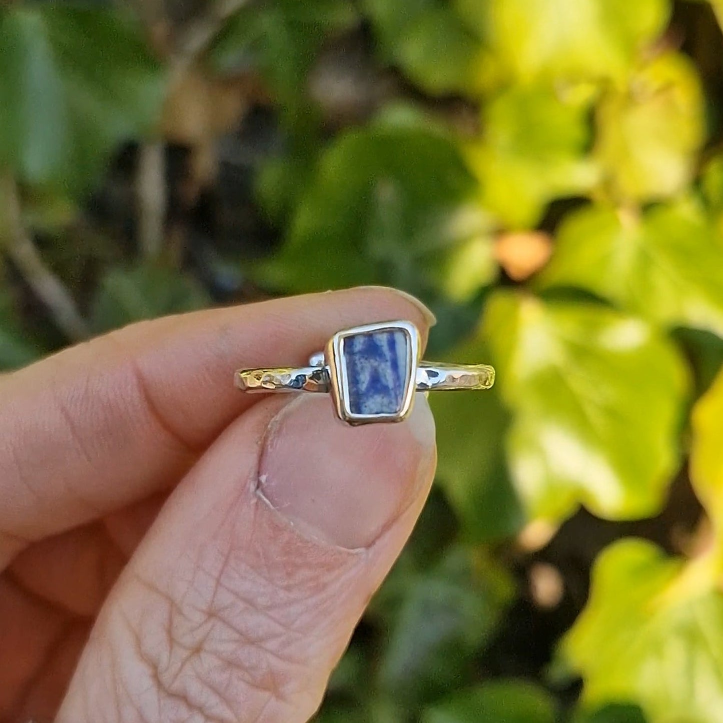 Unique Pottery Ring