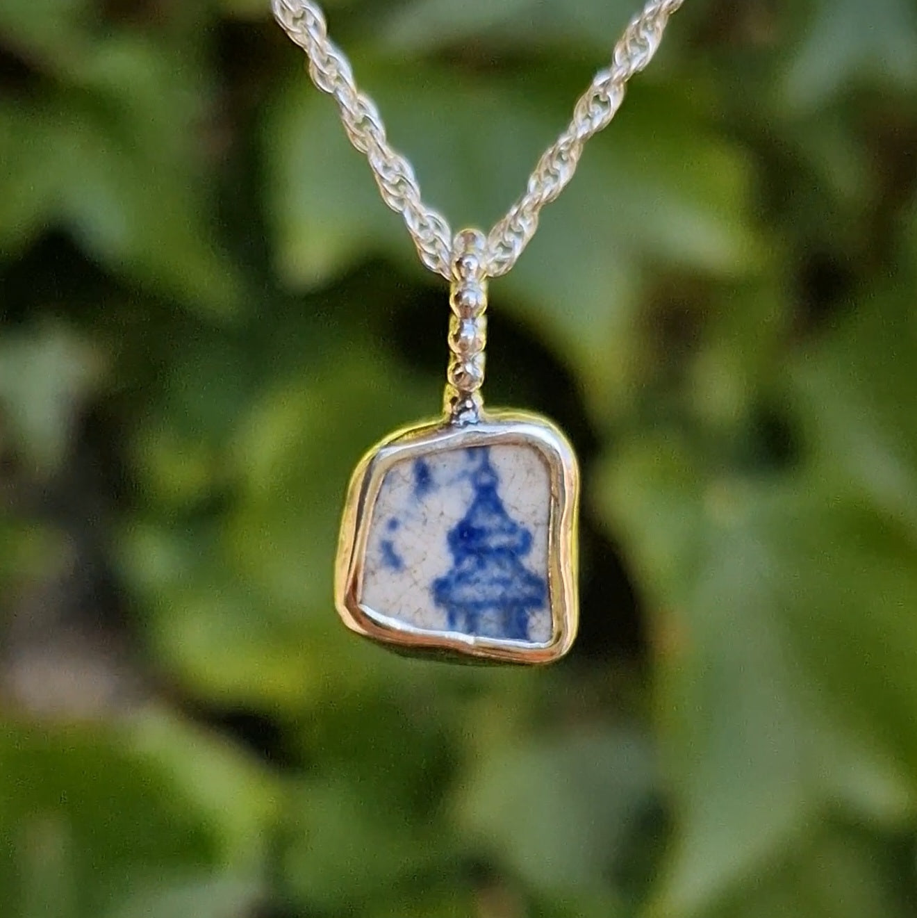 Unique Pottery Necklace no.7
