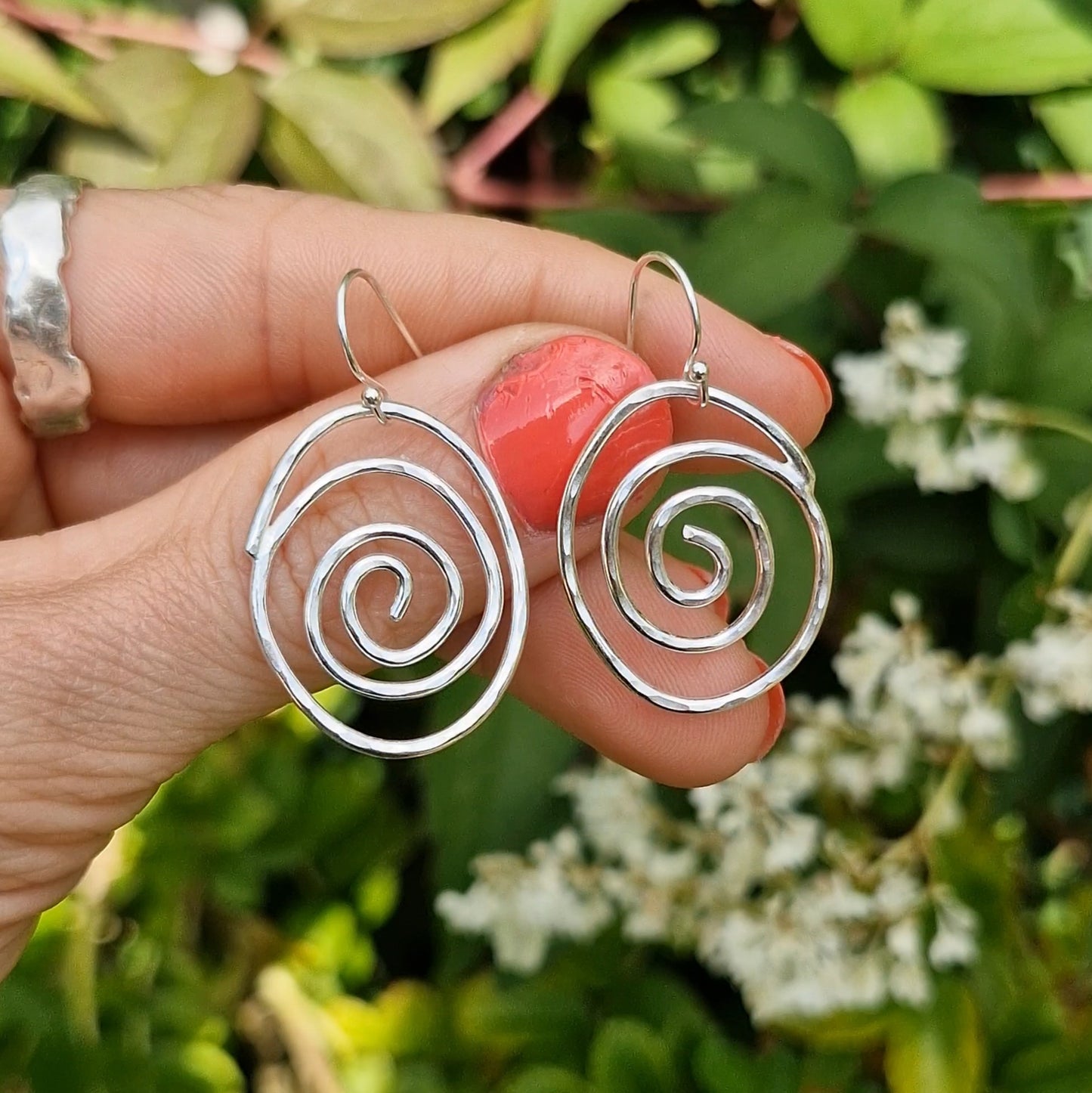 Spiral Bloom Earrings