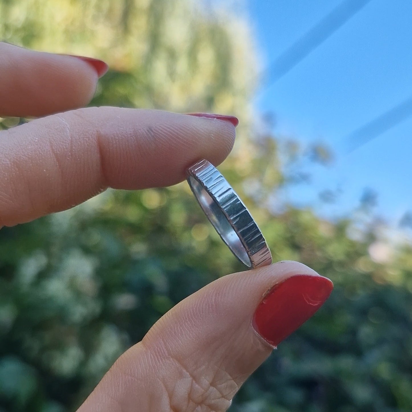 Bark Stonebend Ring
