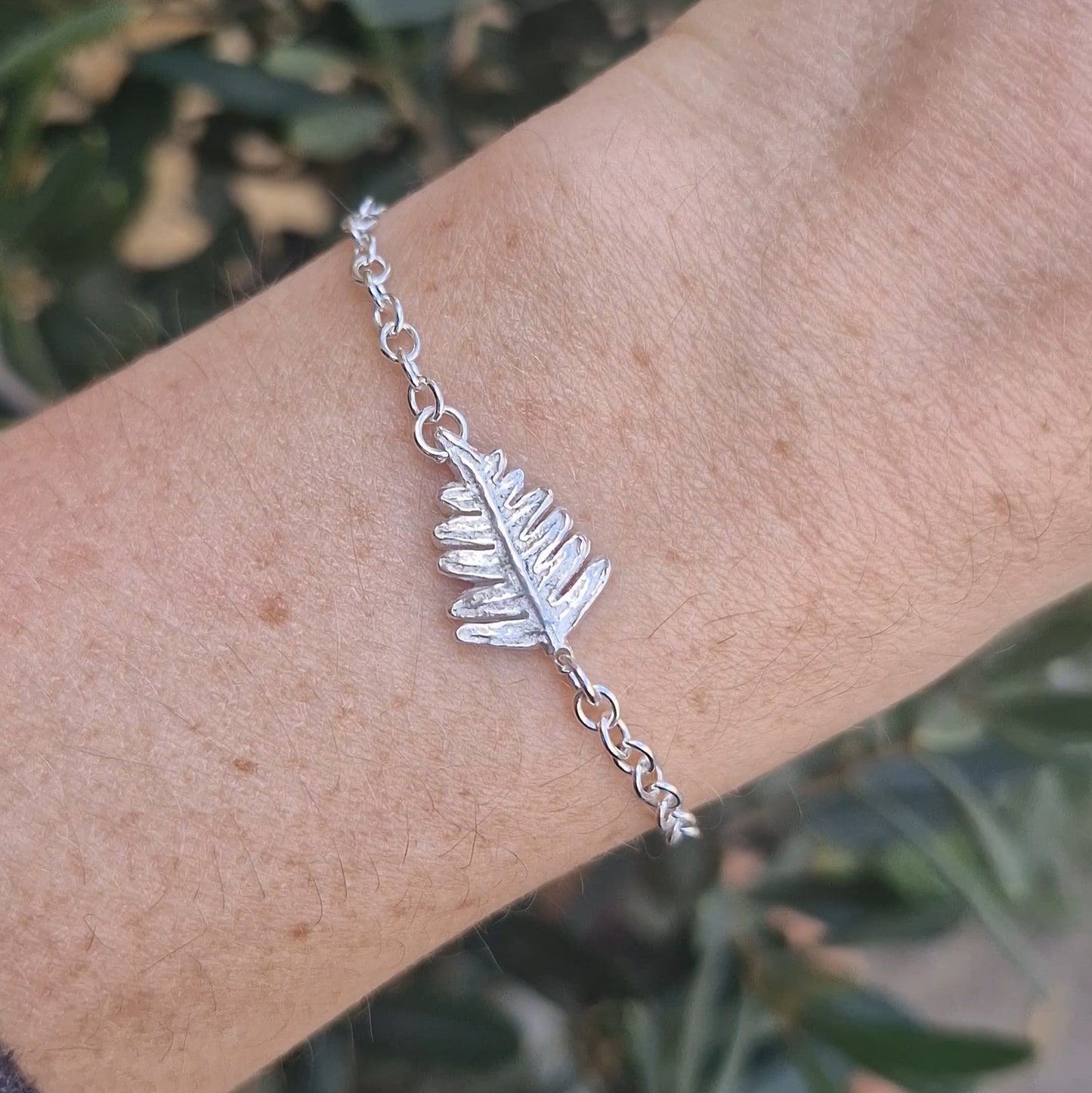 Fern Leaf Bracelet