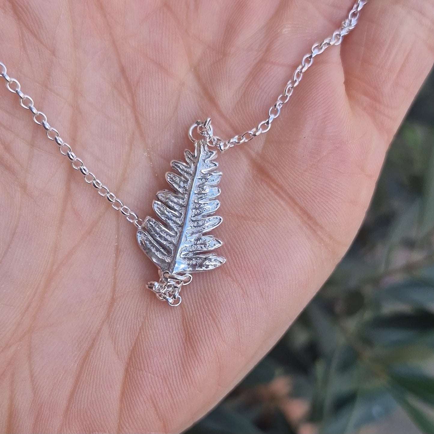 Fern Leaf Necklace