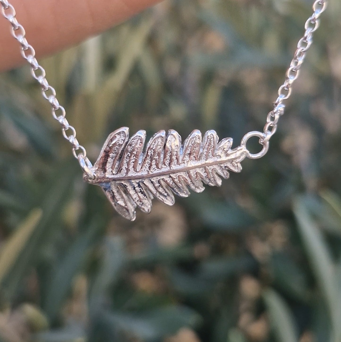 Fern Leaf Necklace