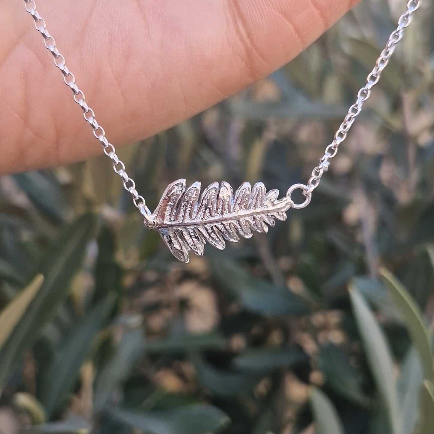 Fern Leaf Necklace
