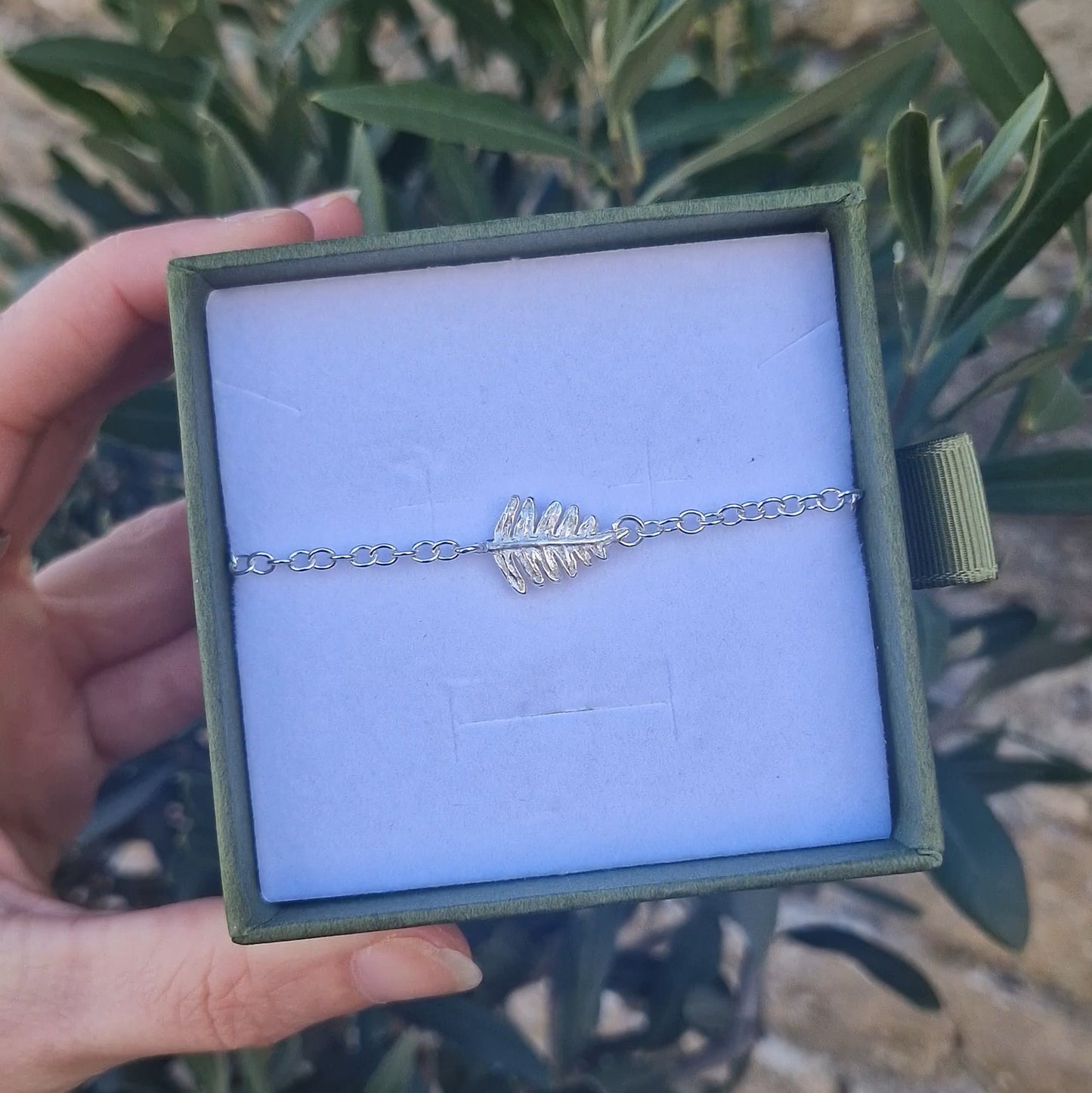 Fern Leaf Bracelet