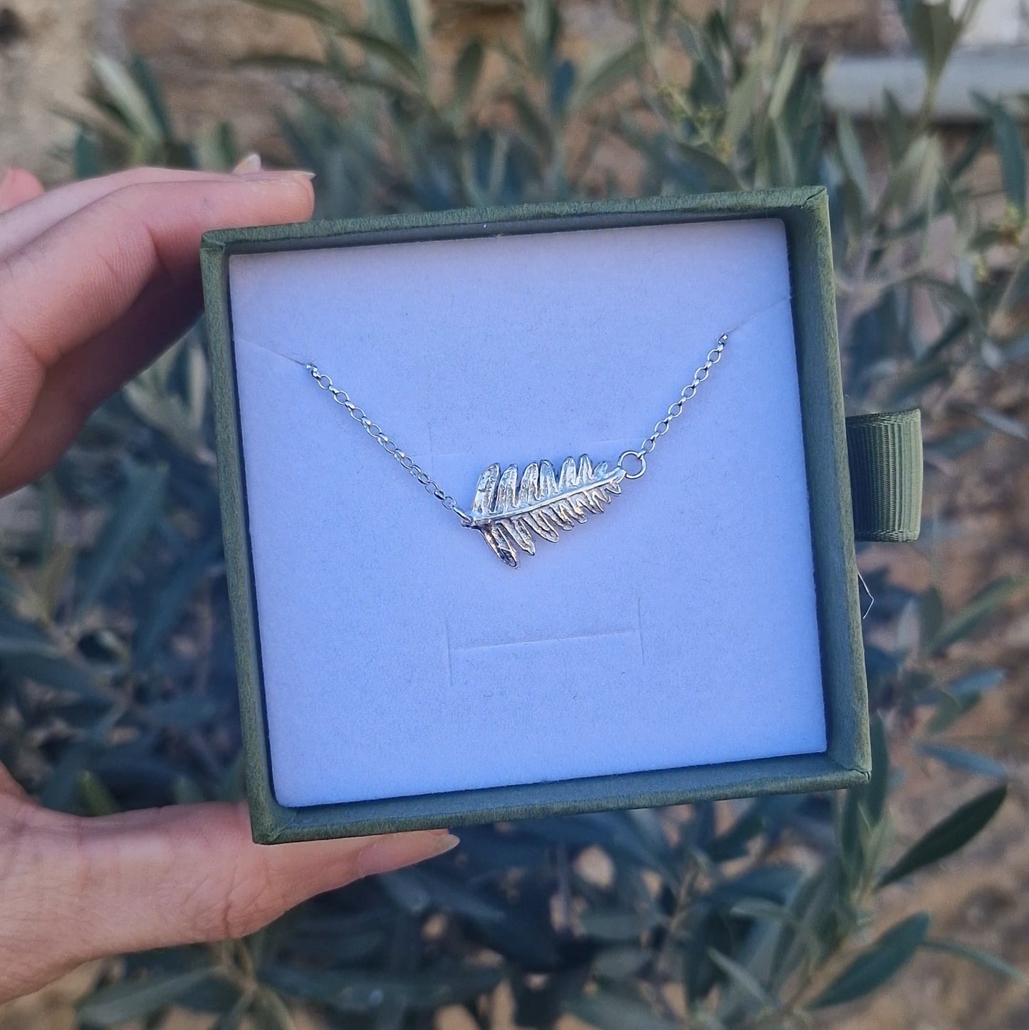Fern Leaf Necklace