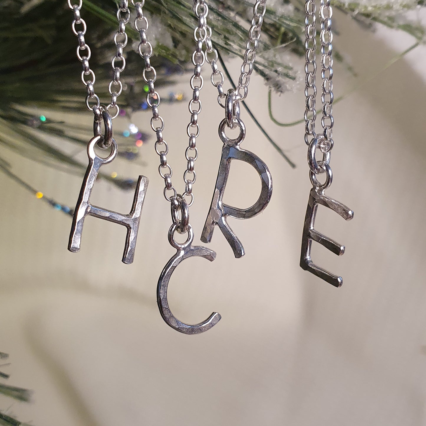 Letter necklace