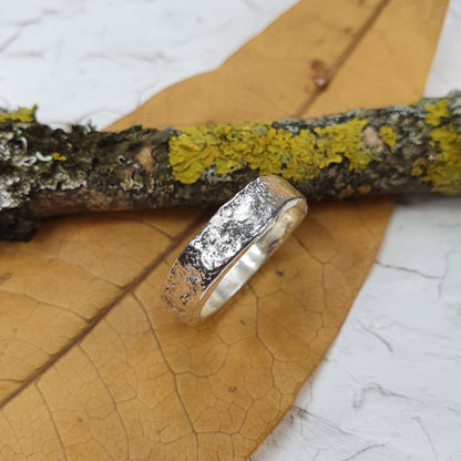 Molten Band Ring