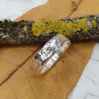 Molten Band Ring