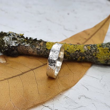 Molten Band Ring