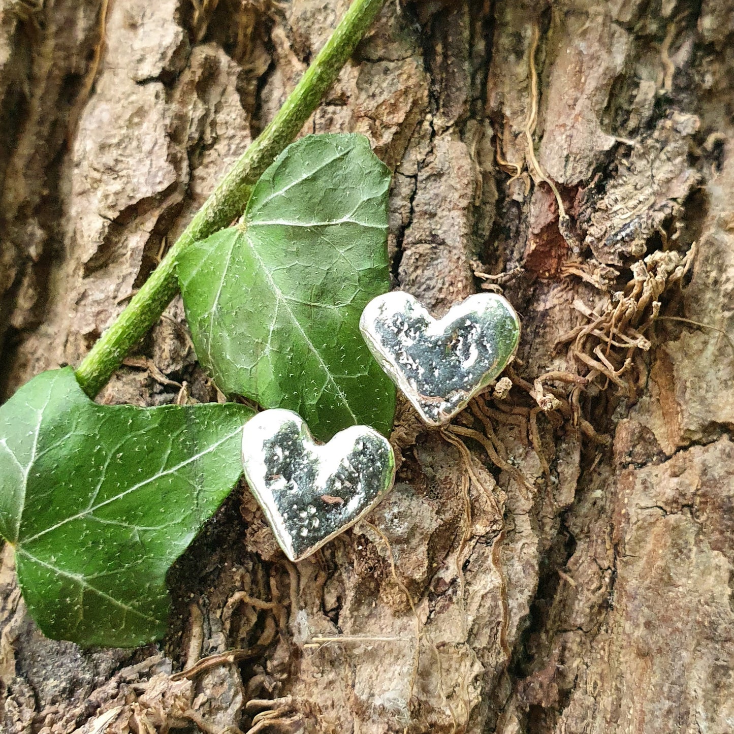 Molten Heart Studs