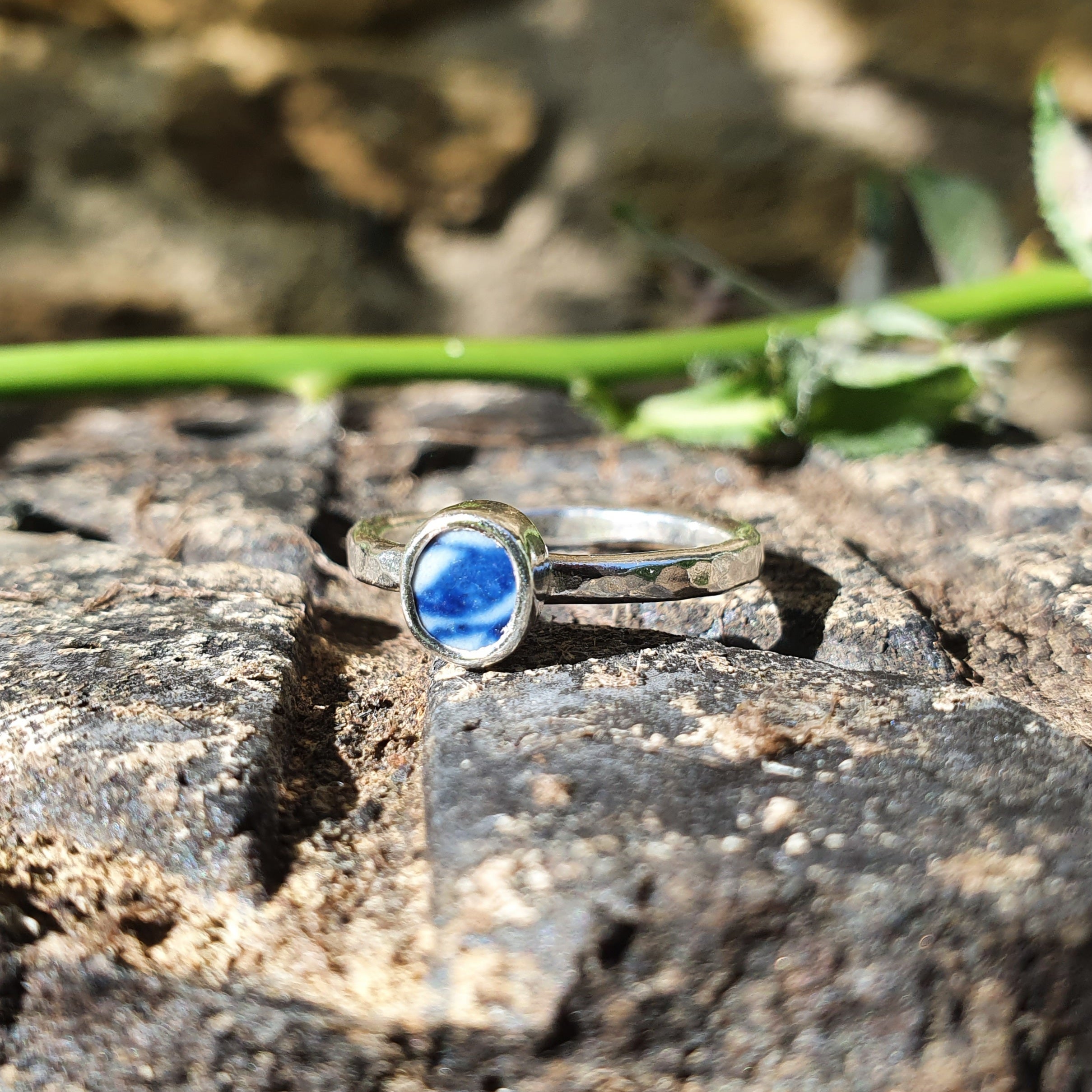 Unique Pottery Ring no.2