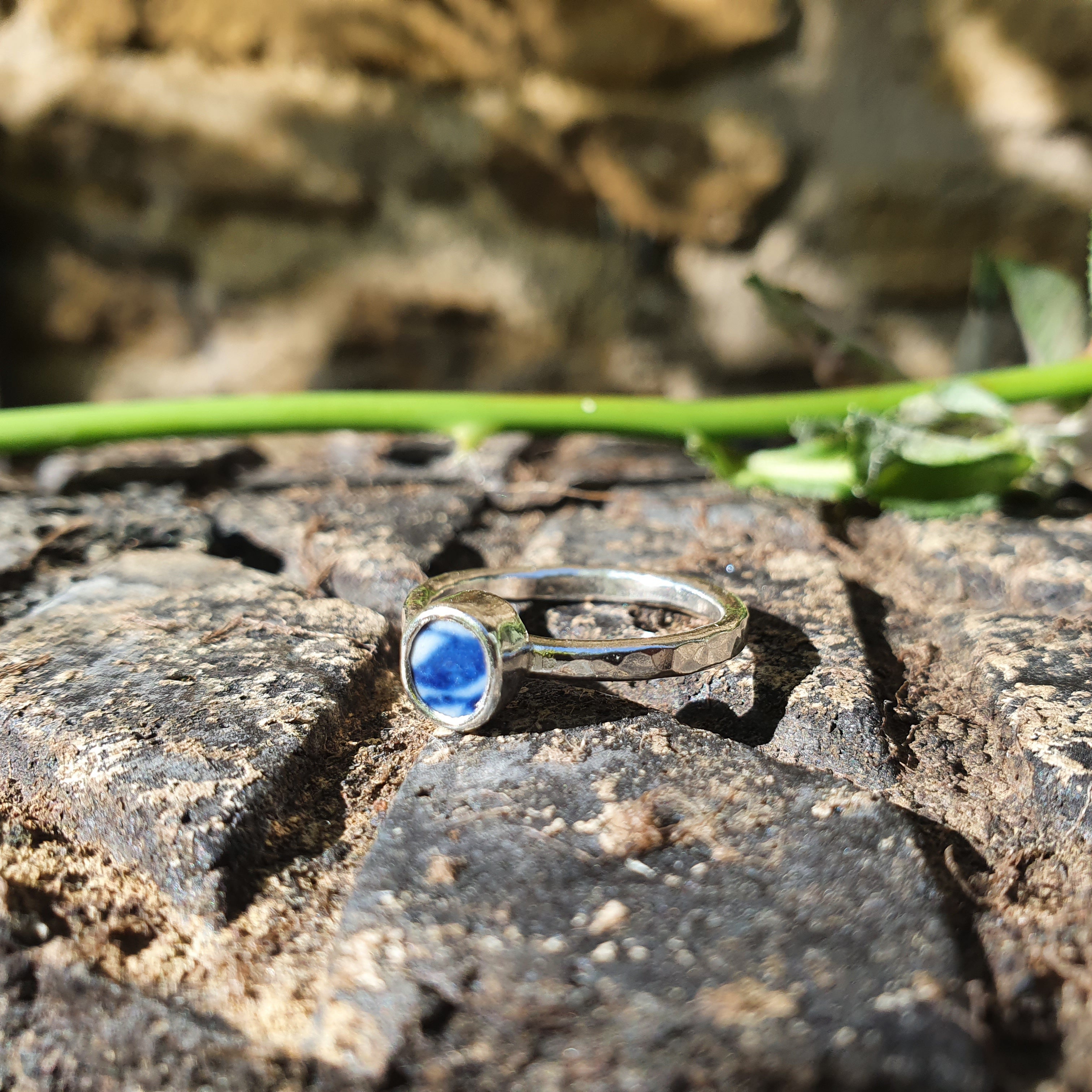 Unique Pottery Ring no.2