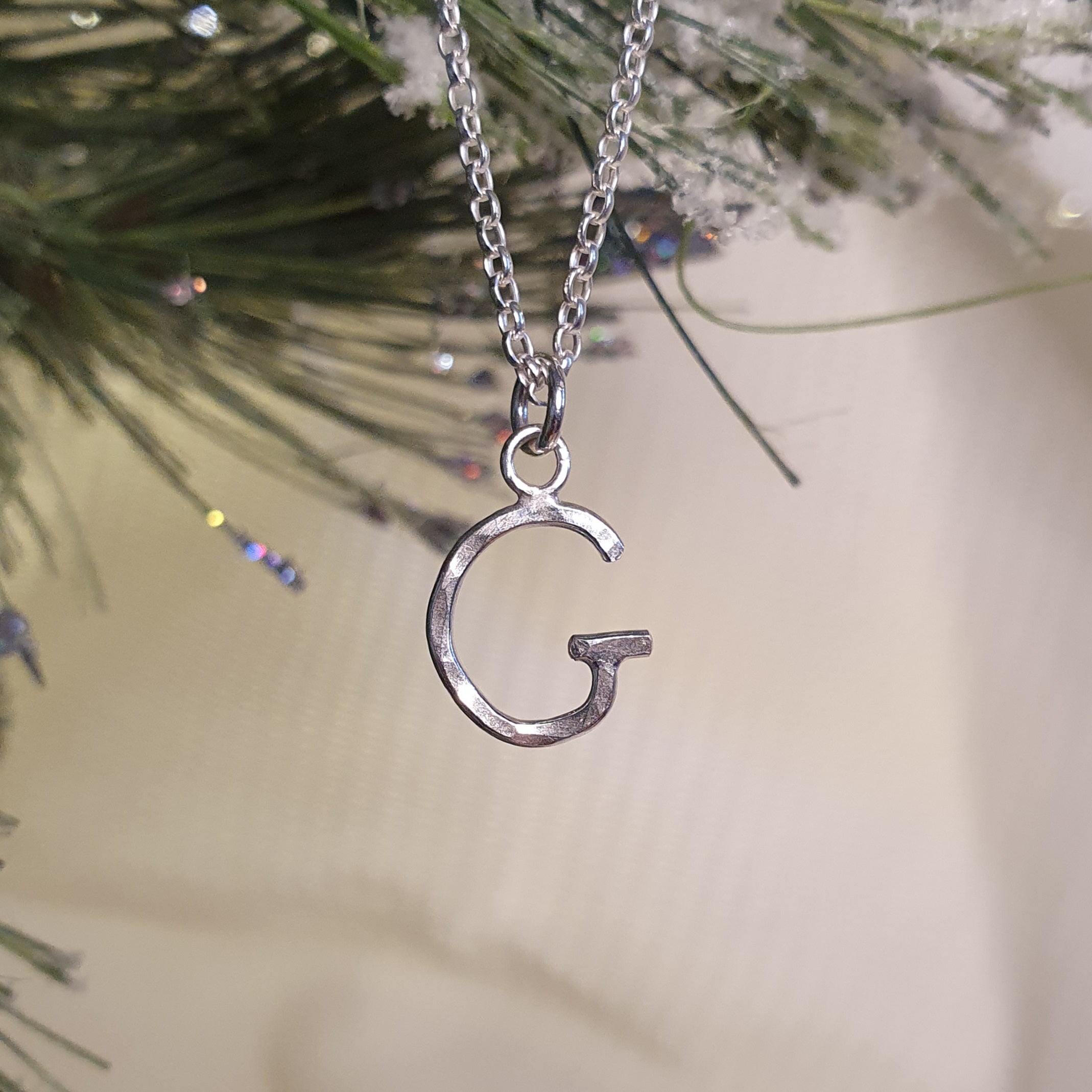 Letter necklace