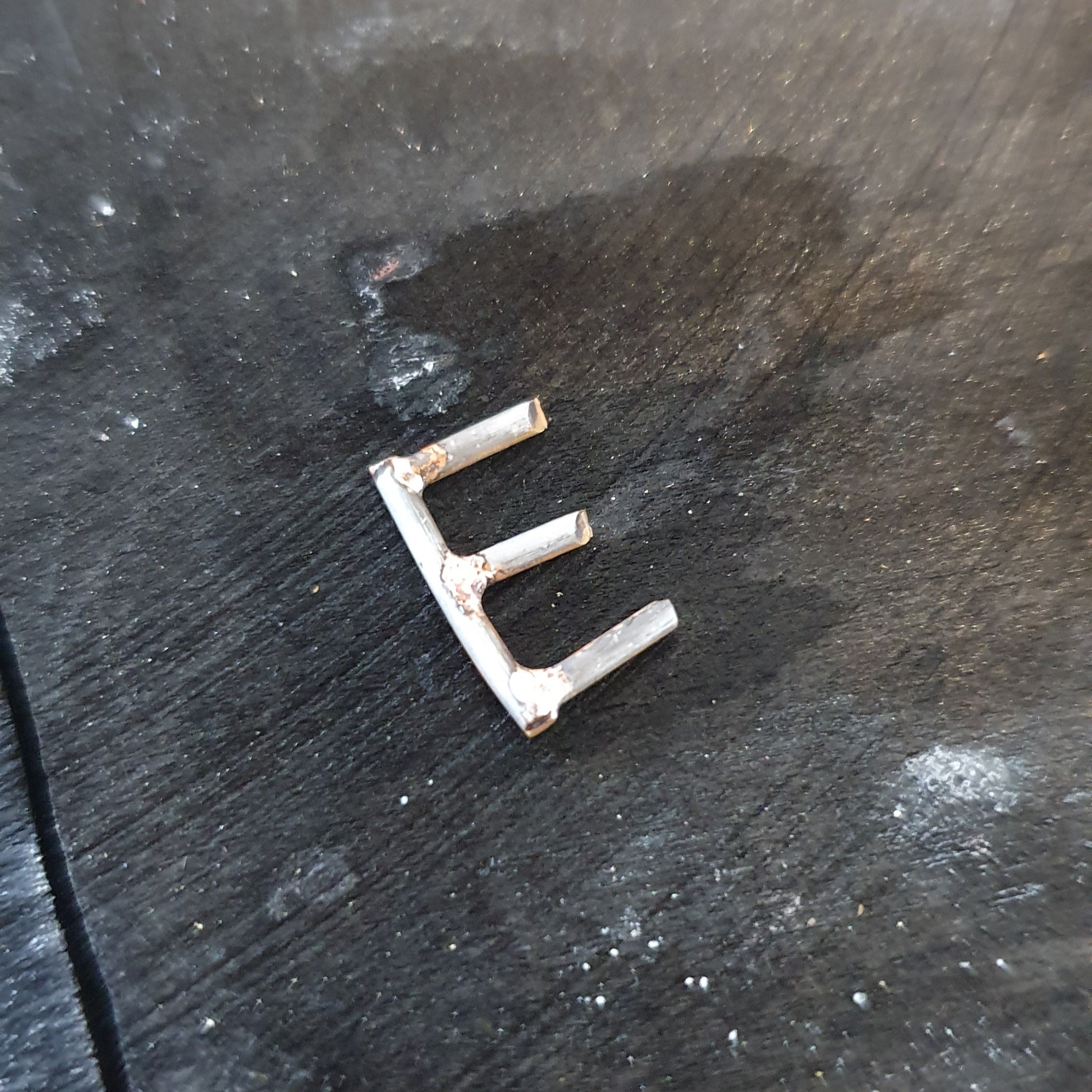 Letter necklace