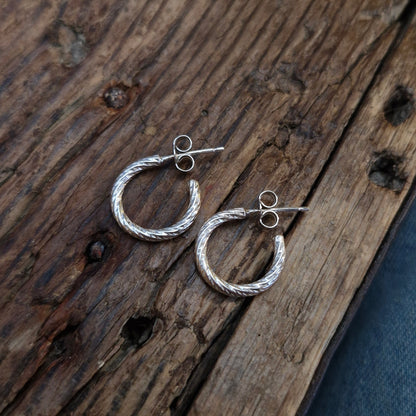 Textured Hoops