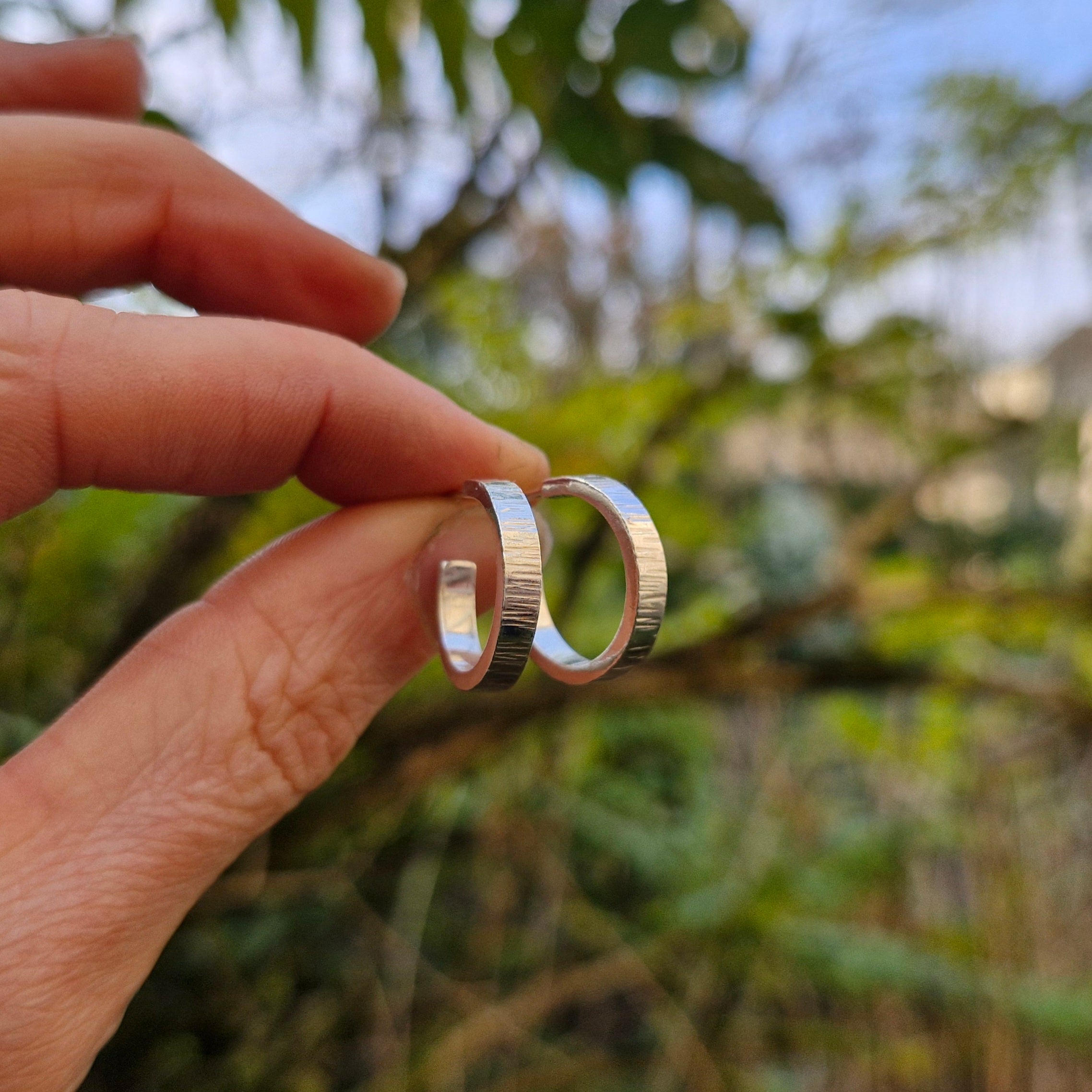 Bark Arc Hoops