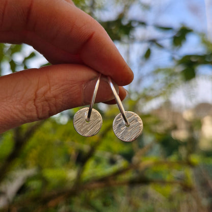 Bark Charm Hoops