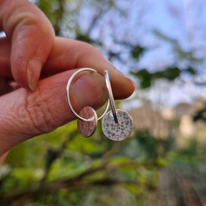 Moonlight Charm Hoops
