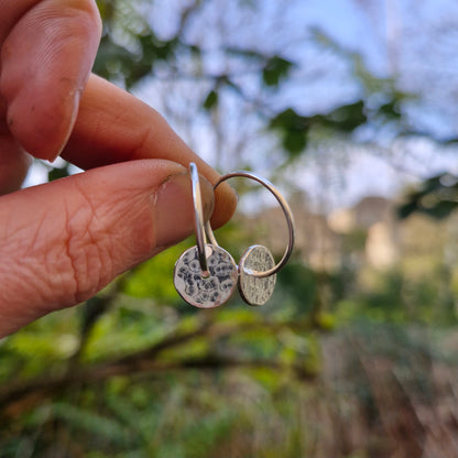 Moonlight Charm Hoops