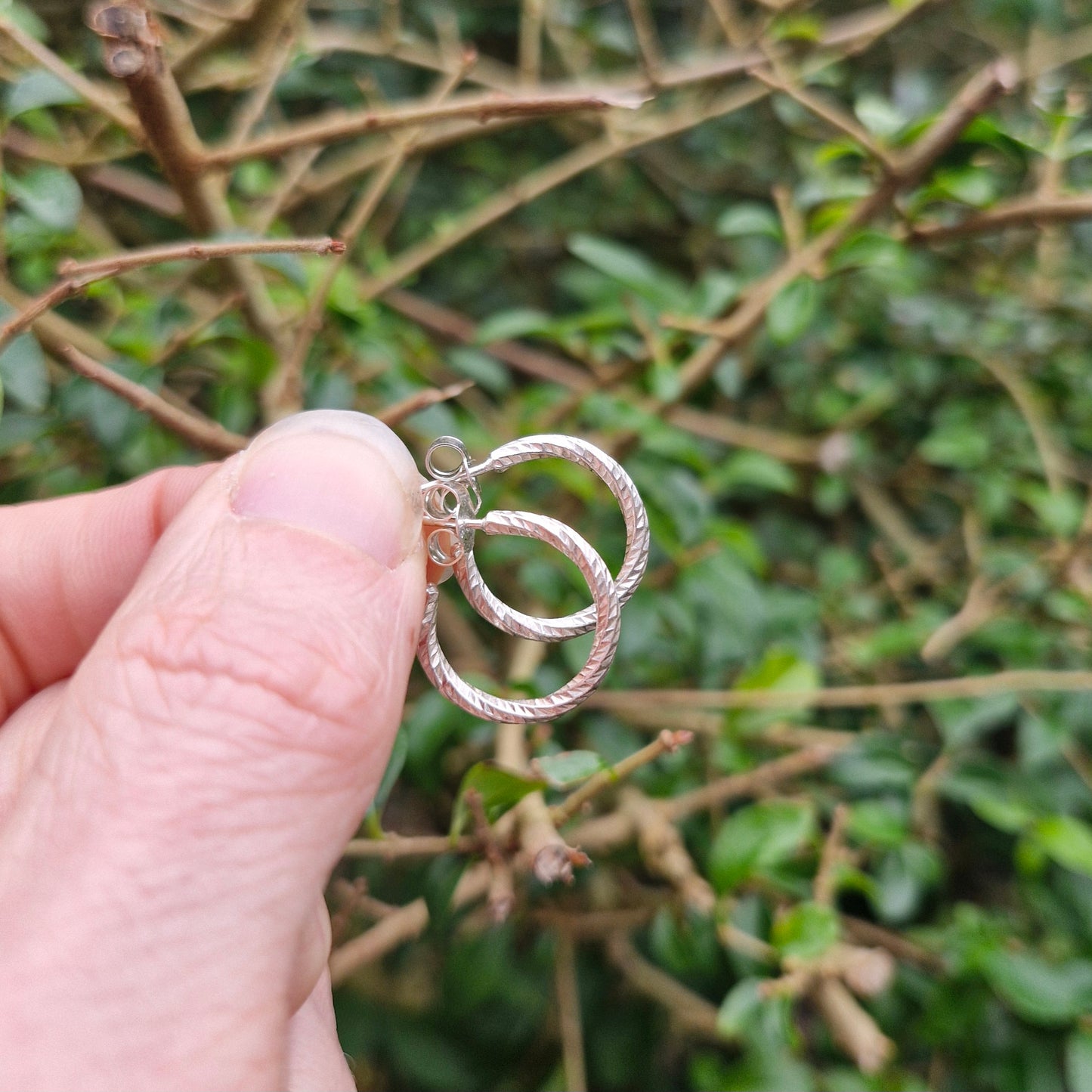 Textured Hoops