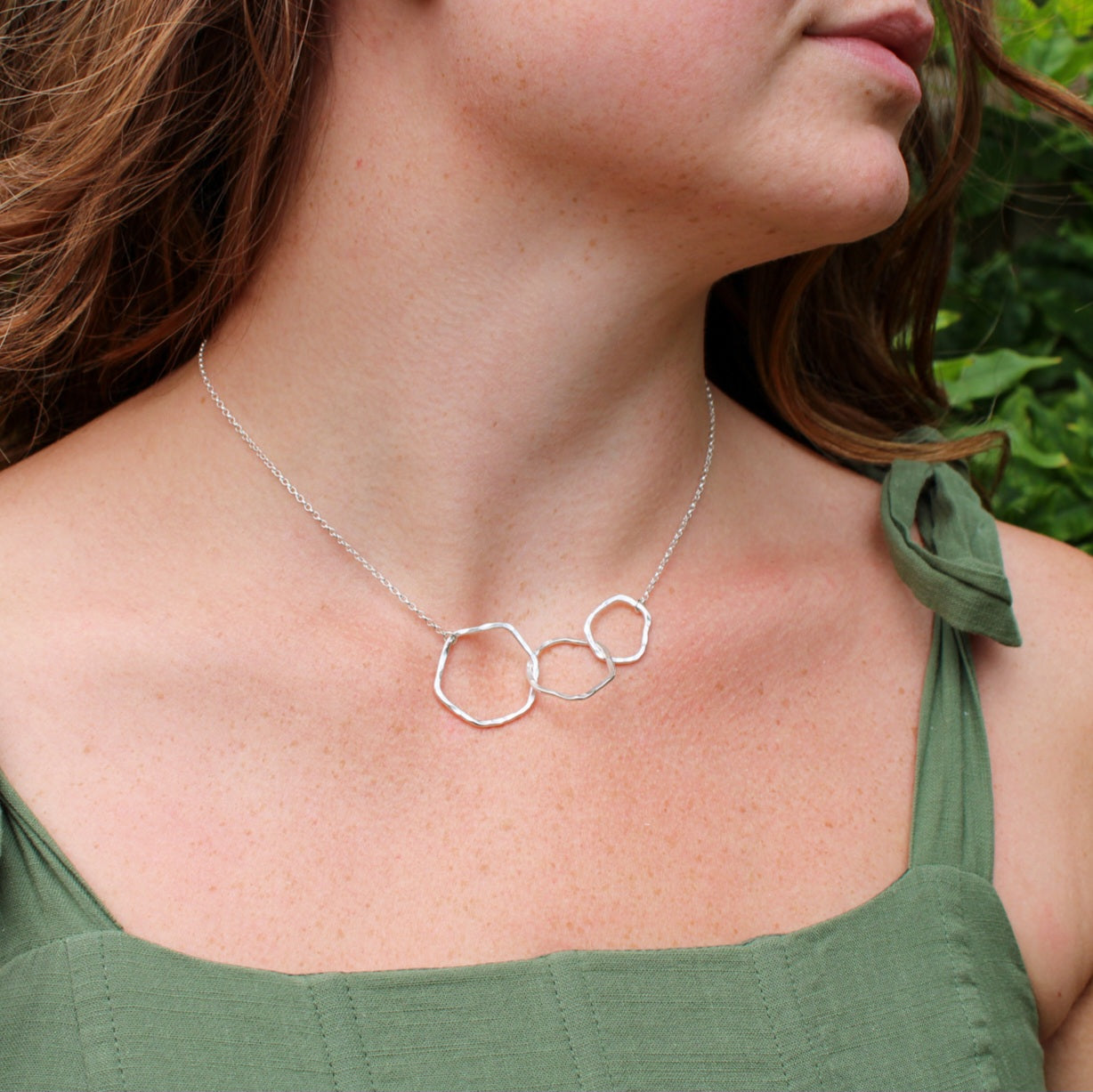 Ripple Trio Necklace