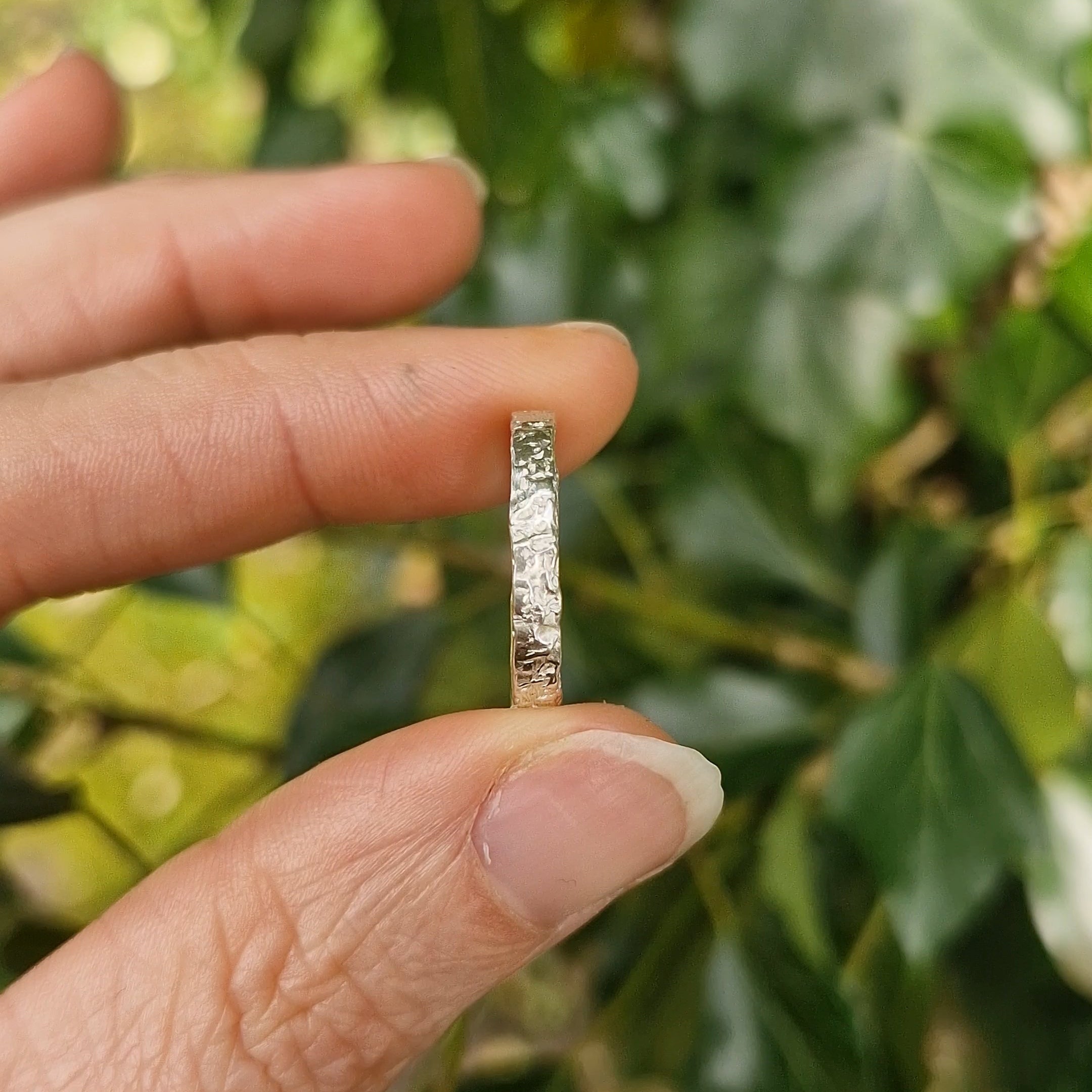 Sentimental Bark Ring ~ For Craig
