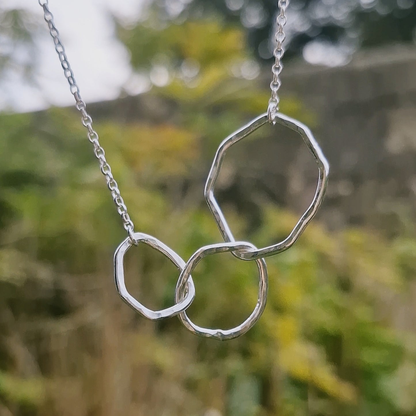 Ripple Trio Necklace