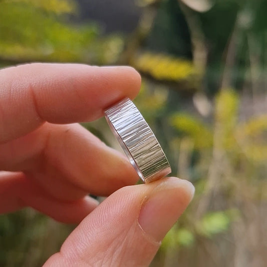 Chunky Bark Ring