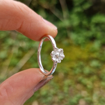 Flower Stacking Ring