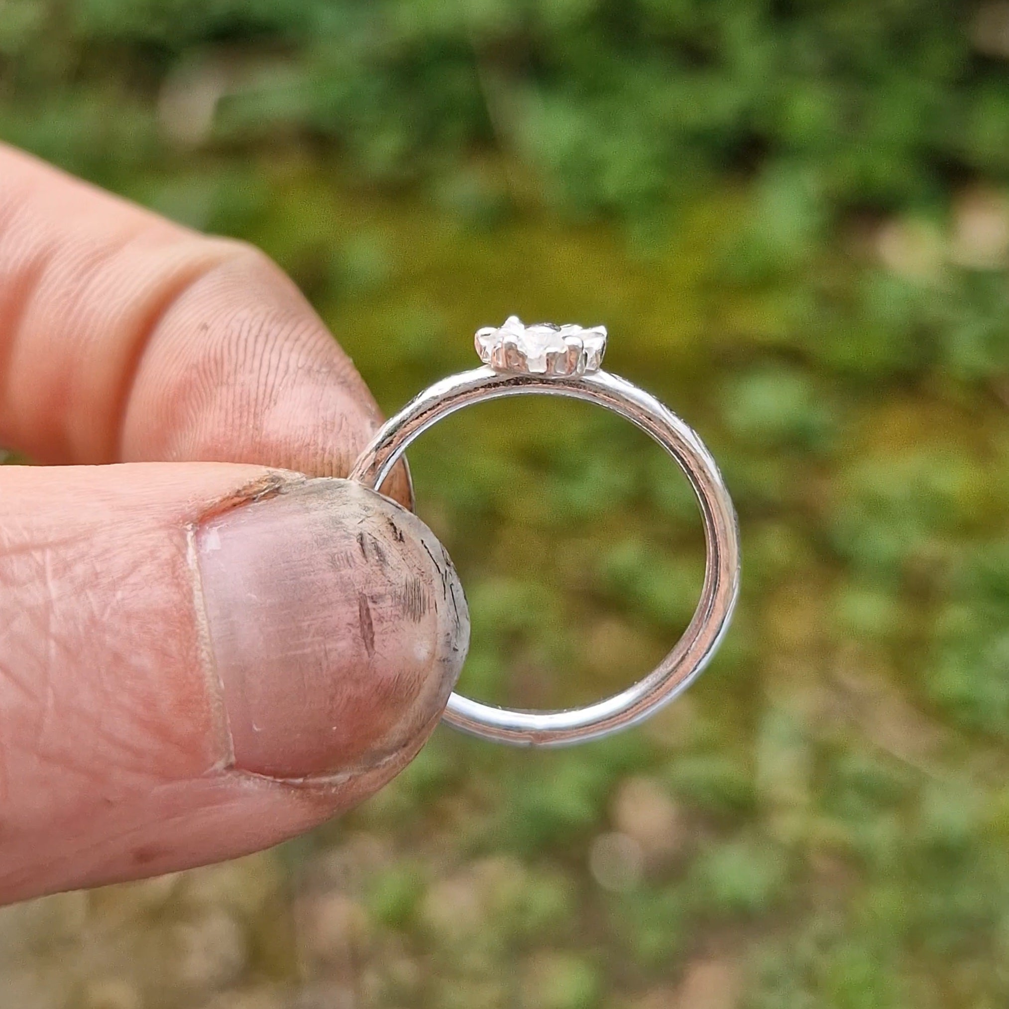 Flower Stacking Ring