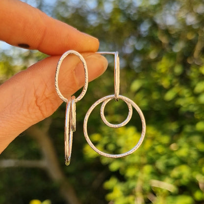 Nature's Bark Embrace Earrings