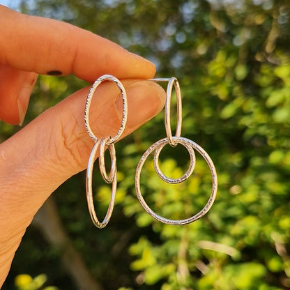 Nature's Bark Embrace Earrings
