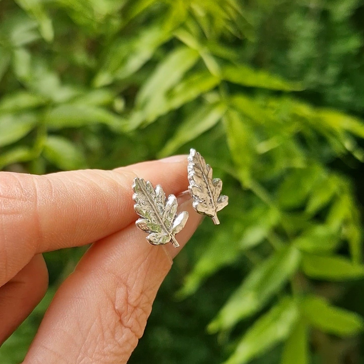 Lacock Leaf Studs